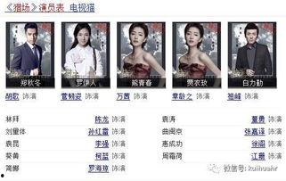 猎头演员表,揭秘幕后精英的精彩对决